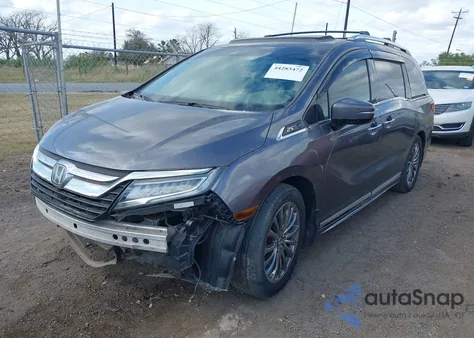 2020 Honda Odyssey Elite из США, поврежденный, VIN 5FNRL6H93LB002769